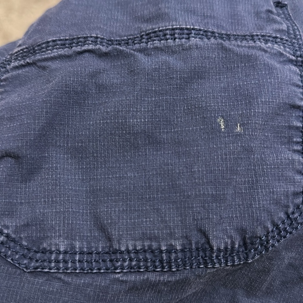 Chico’s Cotton and Spandex Casual Navy Pants Size 2 (Large-12) with Four Pockets - Picture 15 of 17